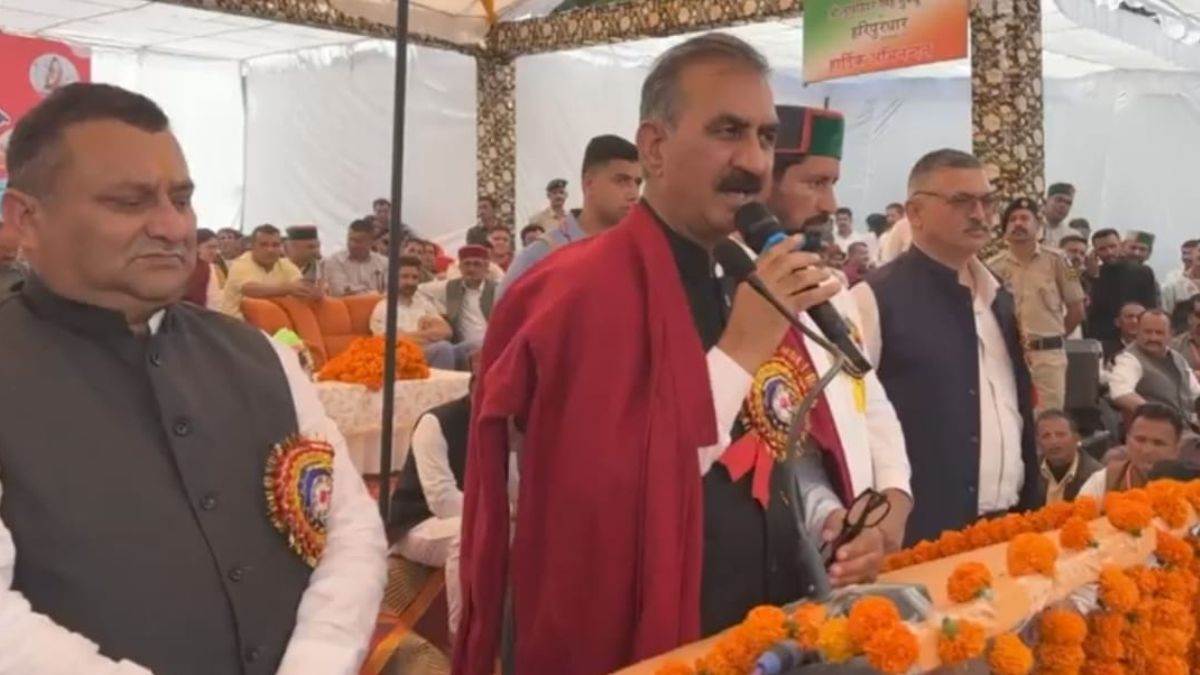 cm sukhu gave statement on suresh kumar kashyap