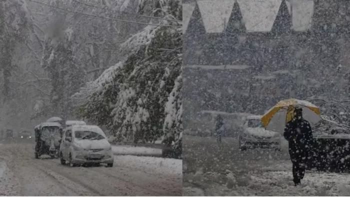 Jammu Kashmir Weather Update: गुलमर्ग समेत ऊपरी पहाड़ों पर बर्फबारी। फाइल फोटो