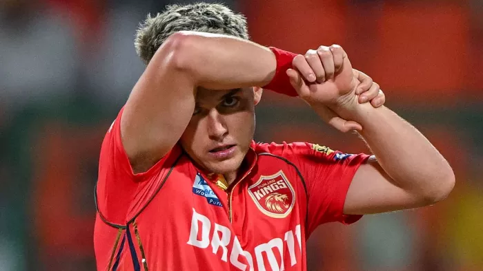 Sam Curran ने हार के बाद जताया दुख। फाइल फोटो