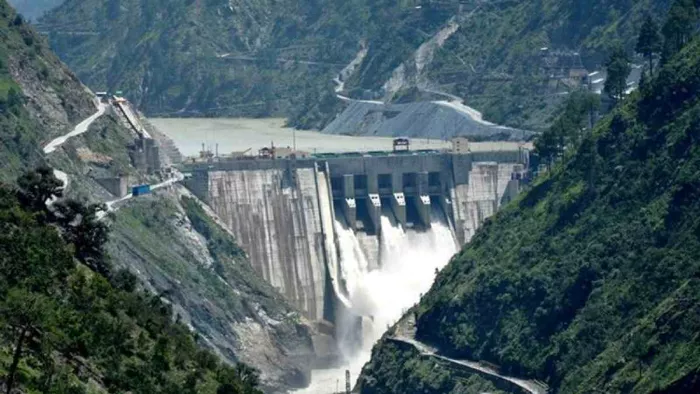 जम्मू कश्मीर में चिनाब नदी पर बना बगलिहार बांध। फाइल फोटो