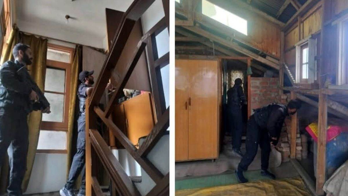 police action against terrorism continues raids on several hideouts of terrorists in srinagar pakistan in tension