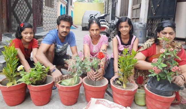 doing plantation and promise for anvairmental work in future