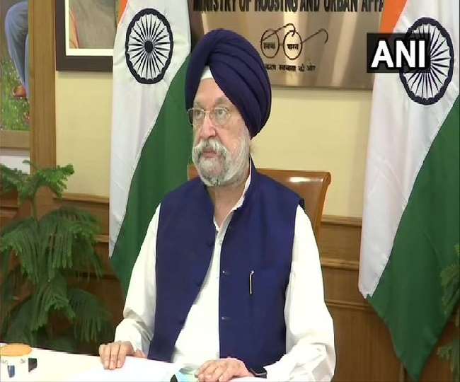 पंजाब में कोरोना वैक्सीन अधिक दाम पर बेचने को लेकर बोले हरदीप पुरी- सबको फ्री में मिले वैक्सीन