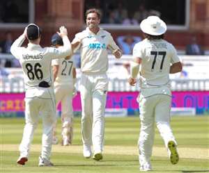 न्यूजीलैंड के तेज गेंदबाज टिम साउथी- फोटो ट्विटर पेज