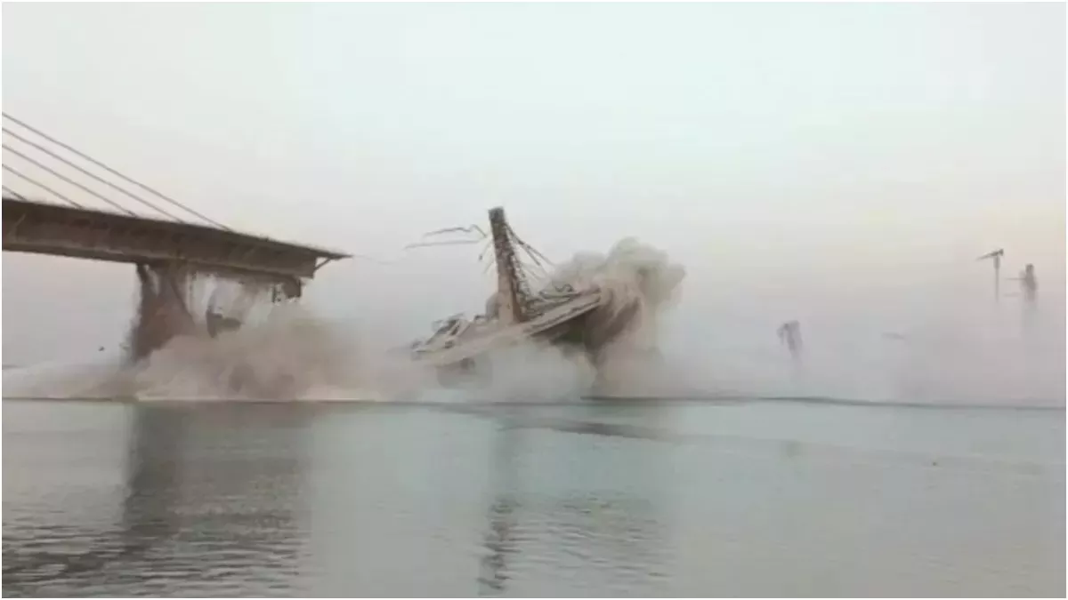 भ्रष्टाचार का पुल, सरकार के ड्रीम प्रोजेक्ट की यह दुर्गति है तो अन्य परियोजनाओं का क्या