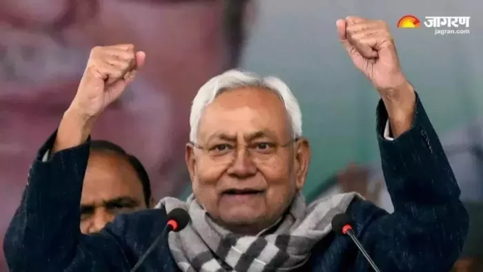 बिहार के मुख्यमंत्री नीतीश कुमार। फोटो- जागरण