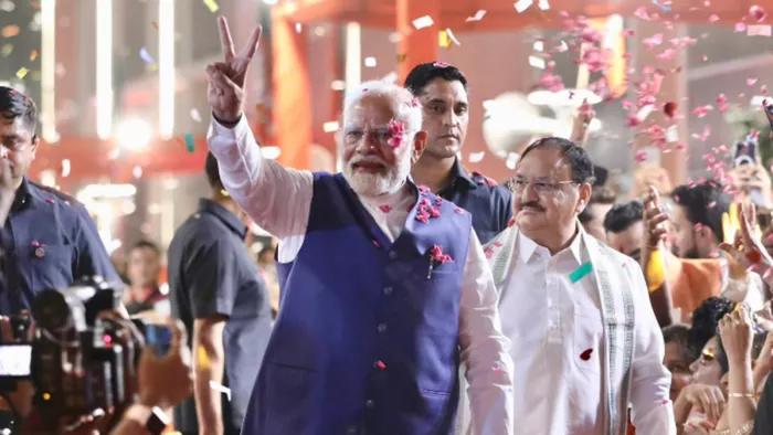 नरेंद्र मोदी 8 जून को प्रधानमंत्री पद की शपथ ले सकते हैं।(फोटो सोर्स: एएनआई)