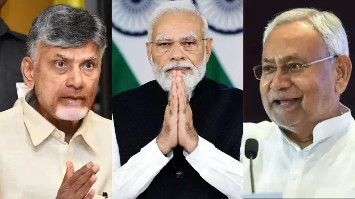 चुनाव रिजल्ट के बाद चंद्रबाबू नायडू नायडू ने पीएम मोदी से बातचीत की।(फोटो सोर्स: जागरण)