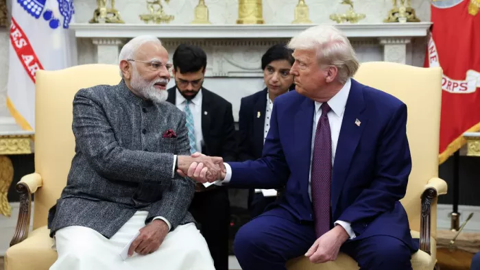 कृषि और ऑटो सहित विशिष्ट क्षेत्रों पर हो रही बातचीत (फोटो: रॉयटर्स)