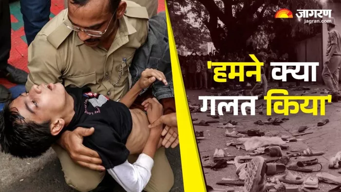 बेंगलुरु के एम चिन्नास्वामी स्टेडियम में मची भगदड़।