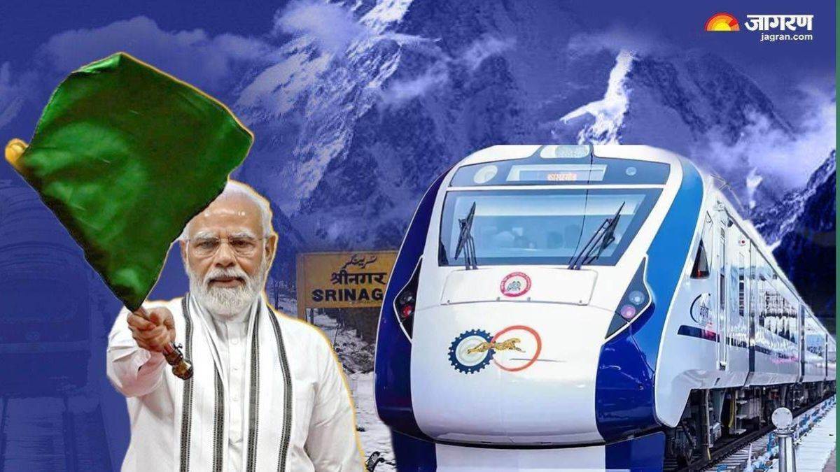 pm modi will flag off vande bharat tomorrow 6 june historic day jammu kashmir train will run from kashmir to kanyakumari