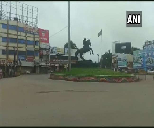 कर्नाटक के हुबली में दिखा संपूर्ण लॉकडाउन का असर, 2 अगस्त तक रहेगा जारी