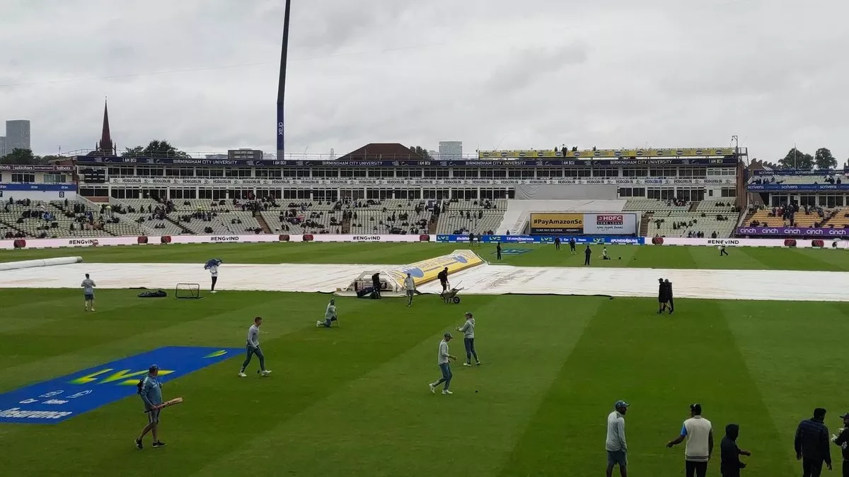 Birmingham Weather IND vs ENG: मैच के 5वें दिन बारिश के कितने आसार, जानिए बर्मिंघम के मौसम का हाल