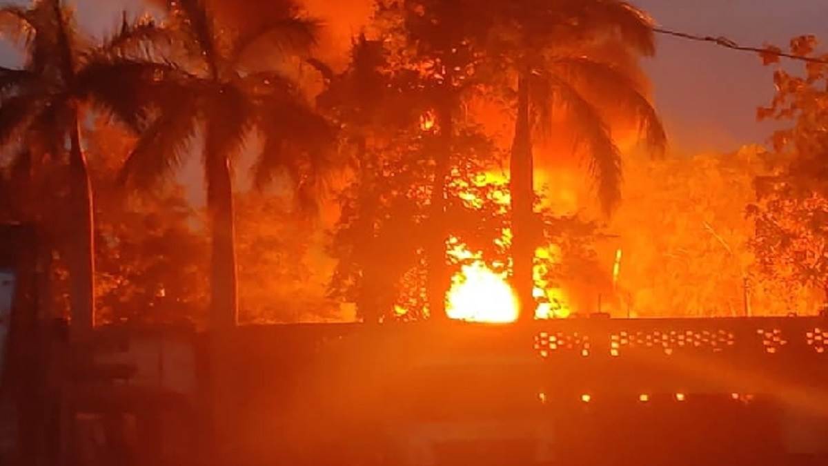 seven people including the cfo were burnt to death due to a fire in a chemical tanker in the factory premises in kanpur dehat