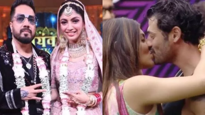 Bigg Boss Ott 2 Mika Singh Reacts on Akanksha Puri and Jad Hadid Lip Lock Kiss in Salman Khan Show/Instagram