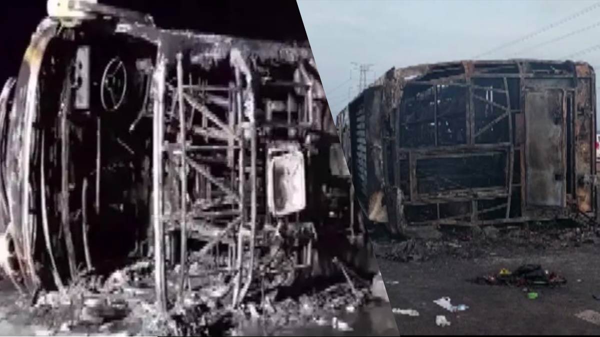 maharashtra bus got pollution certificate nine hours after horrific crash