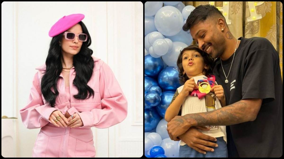 hardik pandya shares t20 world cup win celebration with son agastya fans curious about natasa stankovic