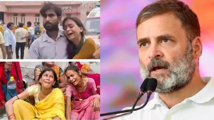 राहुल गांधी आज आएंगे हाथरस, भगदड़ में मरने वालों के स्वजनों से करेंगे मुलाकात