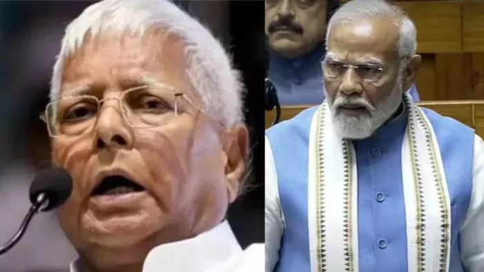 लालू यादव और पीएम नरेंद्र मोदी (जागरण)