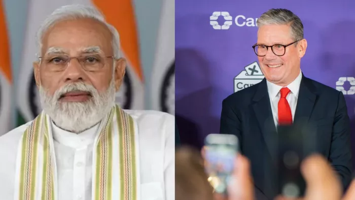 UK general elections: प्रधानमंत्री नरेंद्र मोदी और कीर स्टारमर। (फोटो- फाइल)
