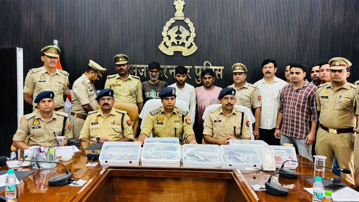 muzaffarnagar news illegal gun factory busted in muzaffarnagar