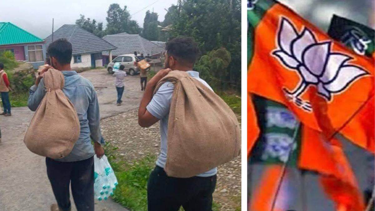 himachal pradesh bjp will help in mandi cloudburst affected areas send ration kits