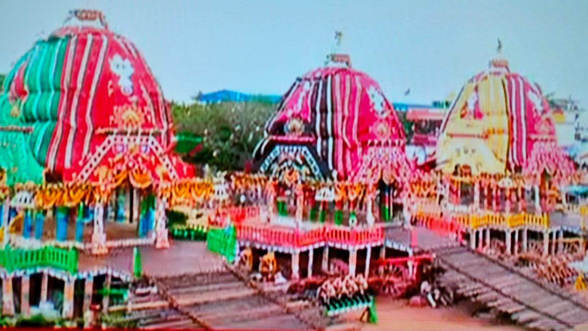 puri jagannath rath yatra 2025 grand return journey begins with tight security