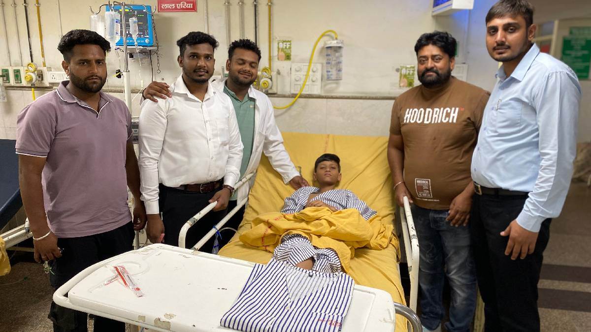missing student found at panipat railway station hospitalized