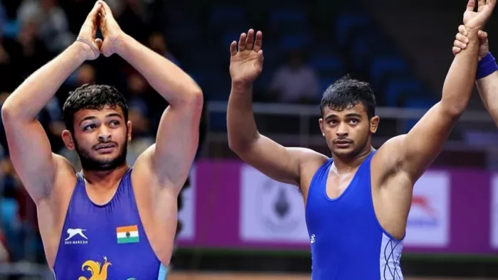 CWG 2022 Indian wrestler Deepak Punia won the medal (File Photo)
