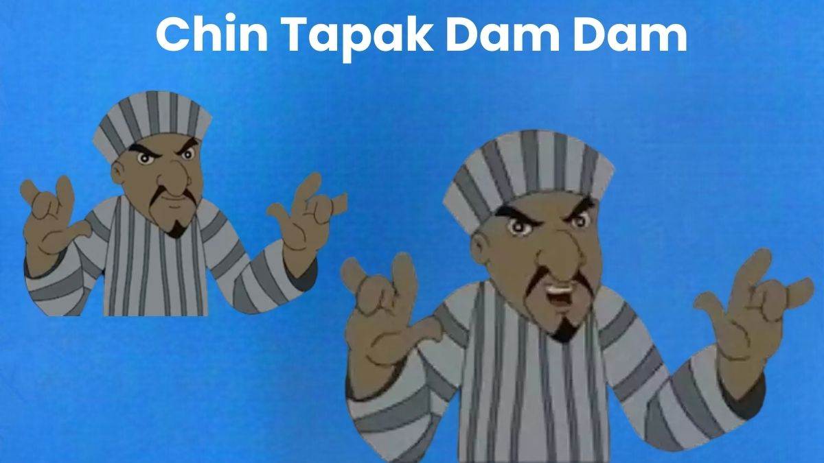 chin tapak dam dam is trending a lot on social media which cartoon character is this