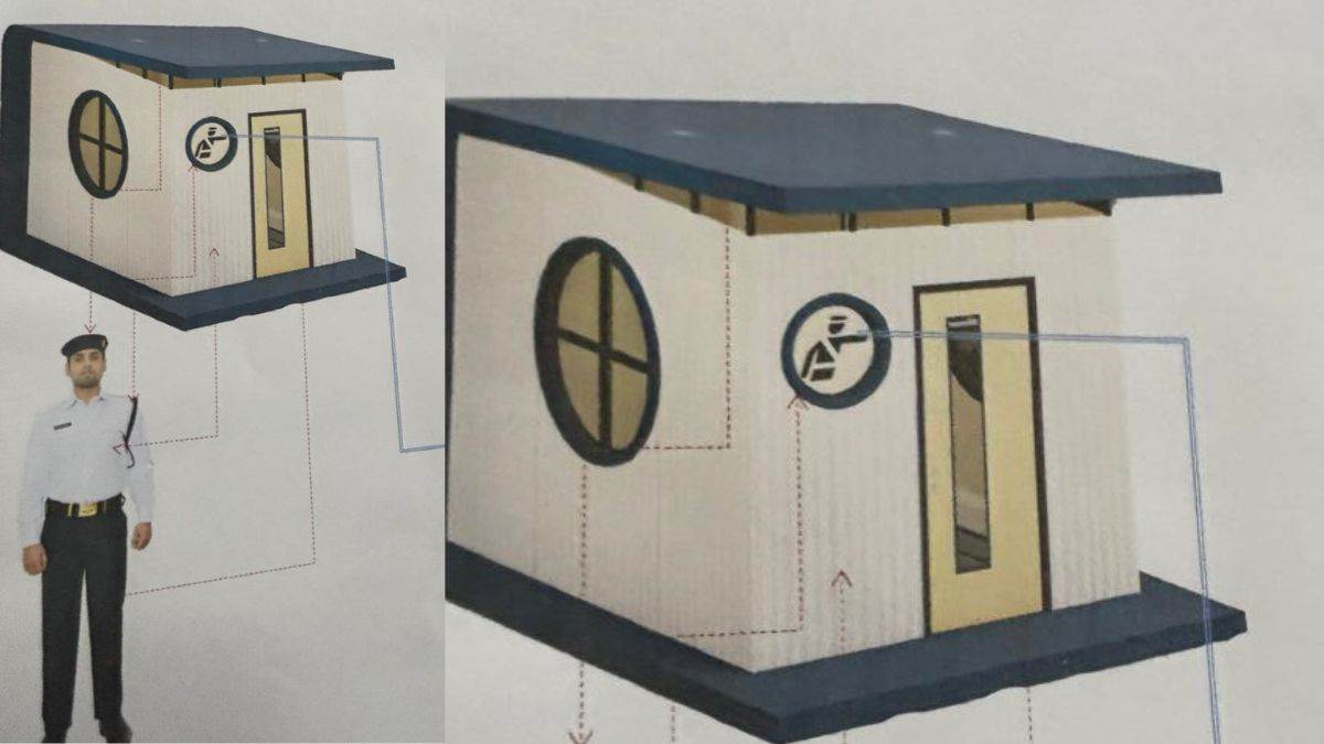 ncr noida traffic jam solution model traffic booths to be built
