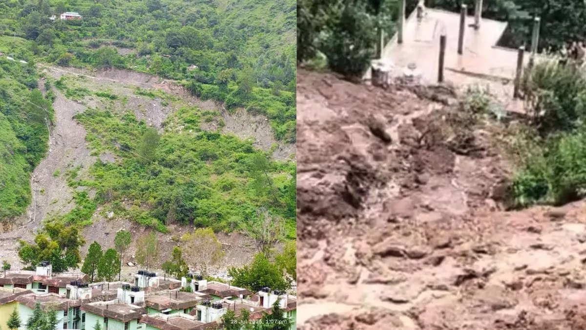 Himachal Pradesh Landslide: कुल्लू में आफत की बारिश, भूस्खलन की जद में आए दो गांव, 22 मकानों पर मंडराया खतरा