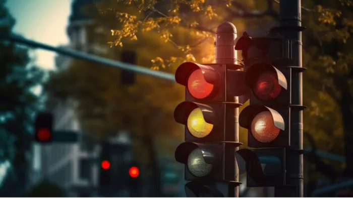 ट्रैफिक लाइट में क्यों होता है लाल, पीले और हरे रंग का इस्तेमाल? (Picture Courtesy: Freepik)