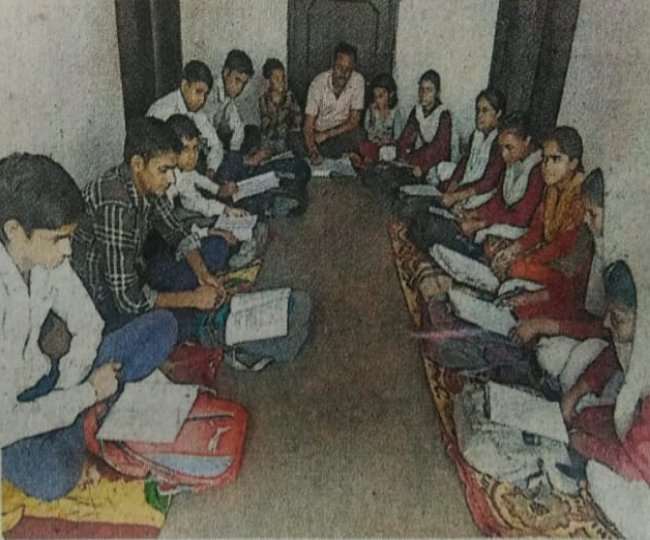 sometimes on foot but sometimes held the reins of a horse but did not let the flame of education be extinguished