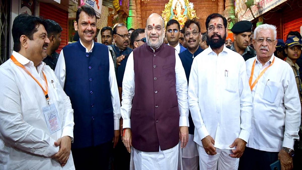 मुंबई में गृहमंत्री अमित शाह की भाजपा नेताओं के साथ हुई बैठक, BMC ...