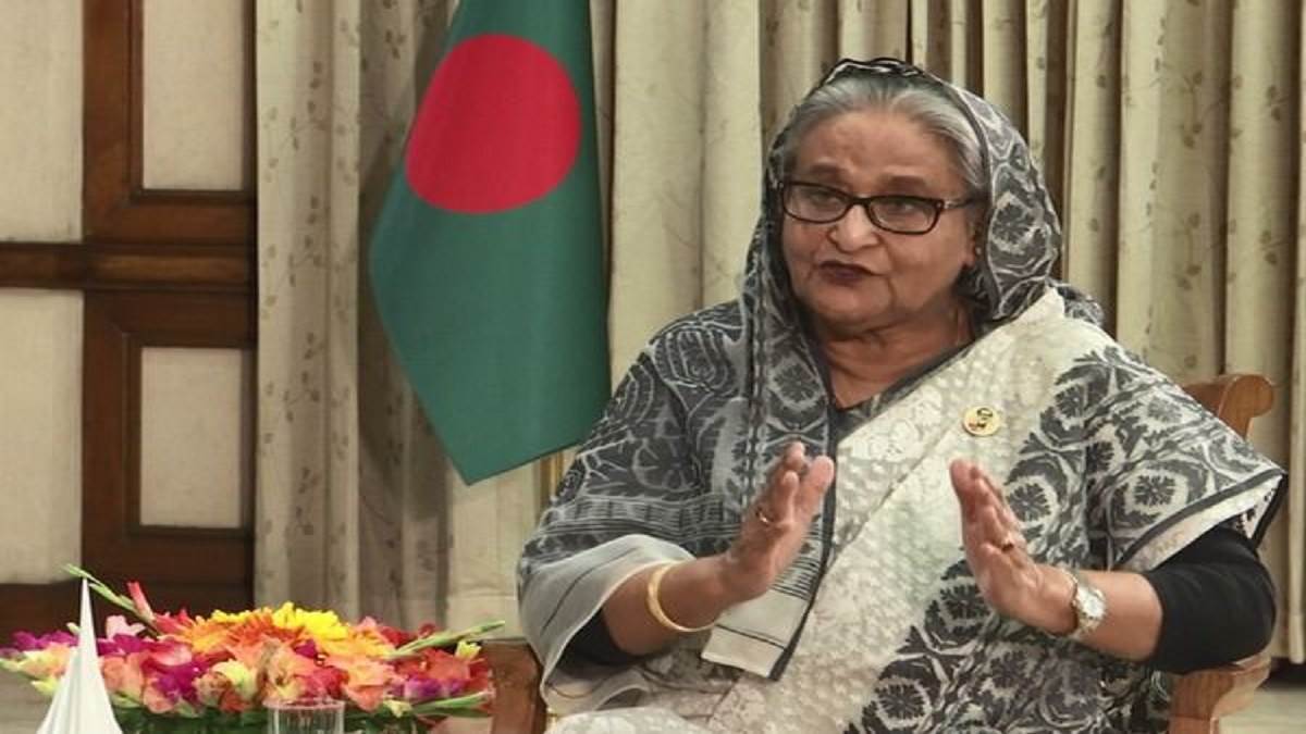 बांग्लादेश की प्रधानमंत्री शेख हसीना (फोटो एएनआइ)