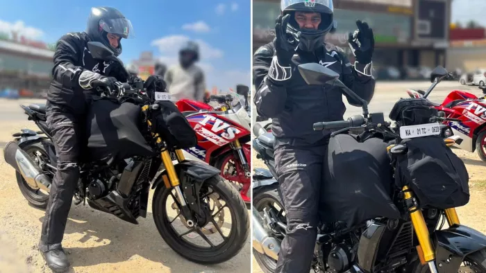 TVS Apache RTR 310 को कल लॉन्च किया जाएगा।