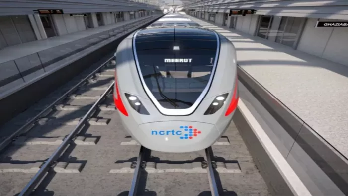 दुहाई से मेरठ के बीच RapidX ट्रेन का ट्रैक बिछाने का 50 प्रतिशत काम पूरा