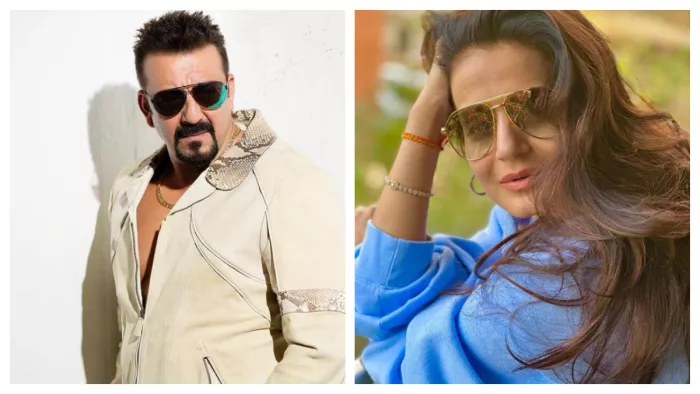 Sanjay Dutt and Ameesha Patel. Photo Credit: Instagram