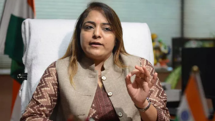 दिल्ली की मेयर शैली ओबेरॉय (फोटो- दैनिक जागरण)।