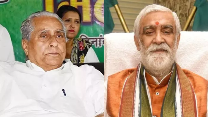जगदानंद सिंह और अश्विनी चौबे की फाइल फोटो।