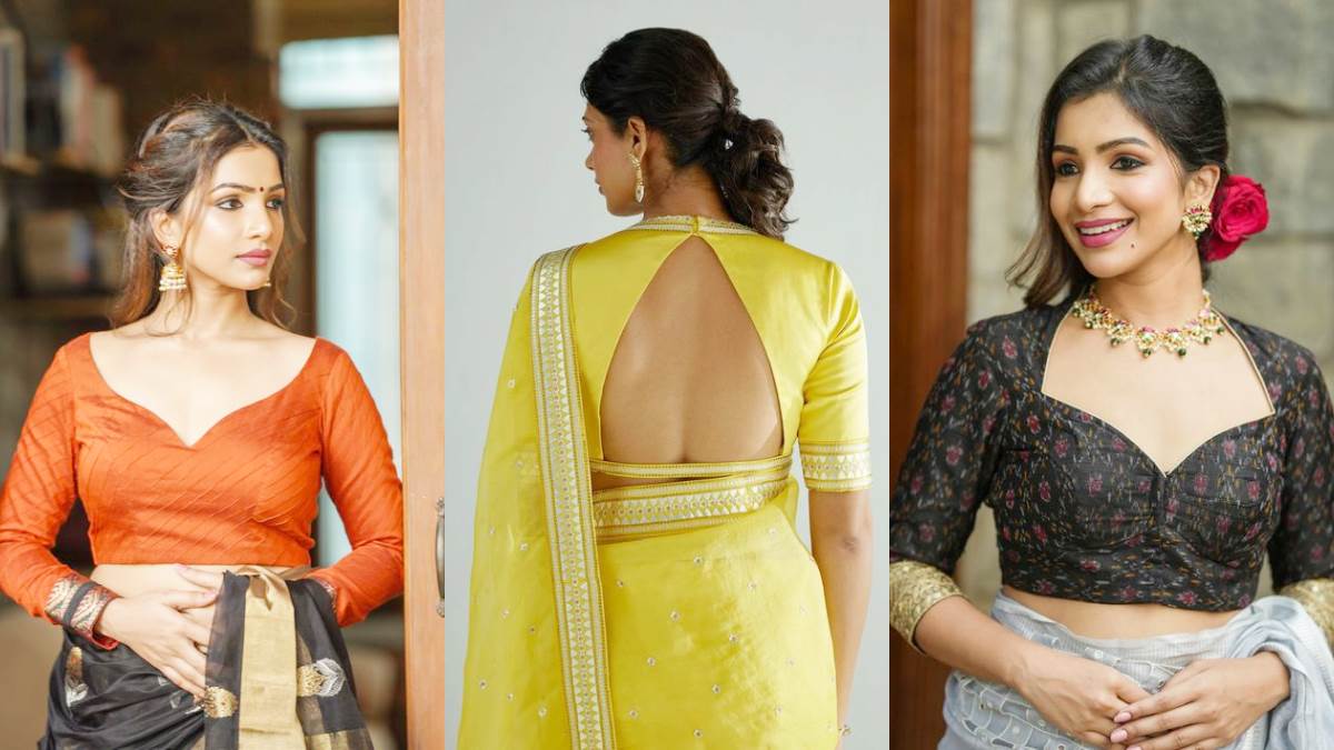 latest blouse design for an elegant and beautiful look