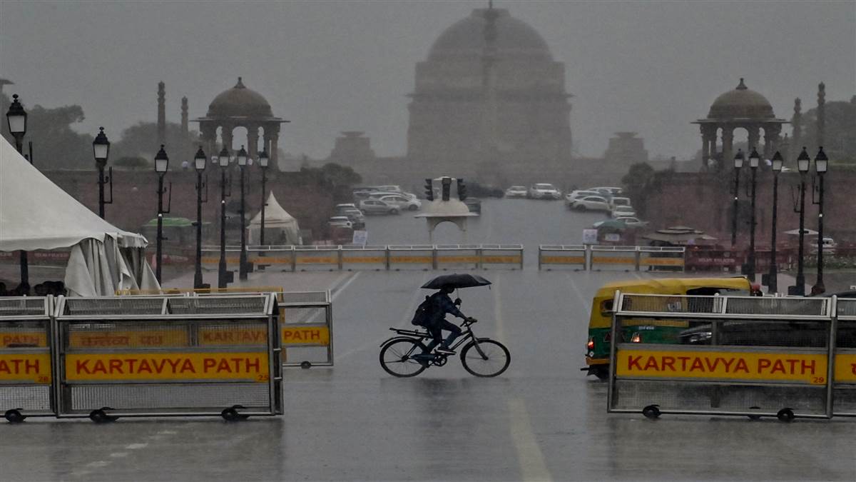 ncr weather report 5 september 2024 monsoon rain alert for delhi rajasthan up mp telangana and more imd issues yellow and orange alerts
