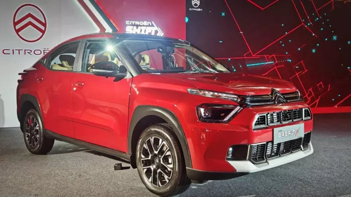 Citroen Basalt X भारत में लॉन्च हुई।