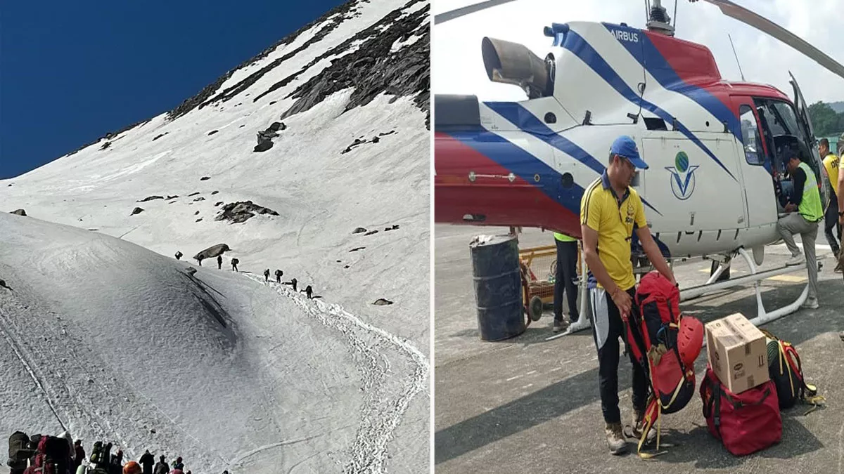 Avalanche in Uttarkashi: 10 शव बरामद, 14 का रेस्‍क्‍यू...द्रौपदी डांडा के हवाई निरीक्षण को मुख्यमंत्री रवाना
