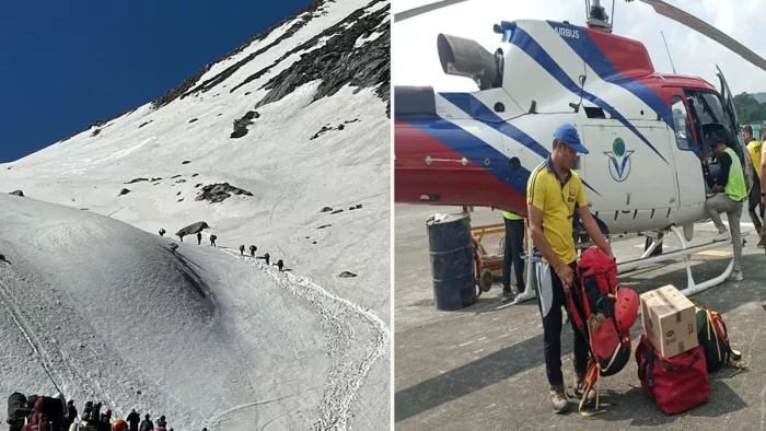 Avalanche in Uttarkashi: एवलांच के बाद 25 पर्वतारोही लापता। जागरण
