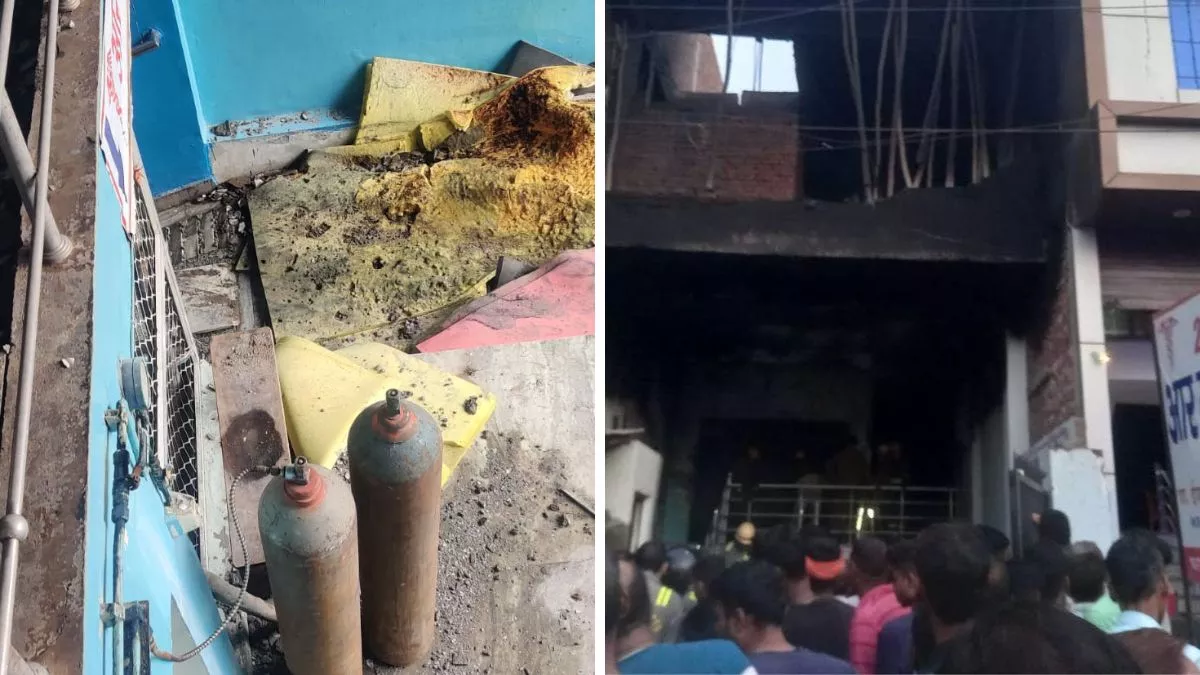 Agra Hospital Fire: आर मधुराज अस्पताल में आग लगने का सच आया सामने, शार्ट सर्किट बना कारण