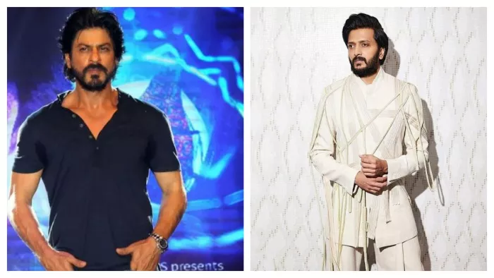 File Photo of Shahrukh Khan and Ritesh Deshmukh. Photo Credit/ Fanpage