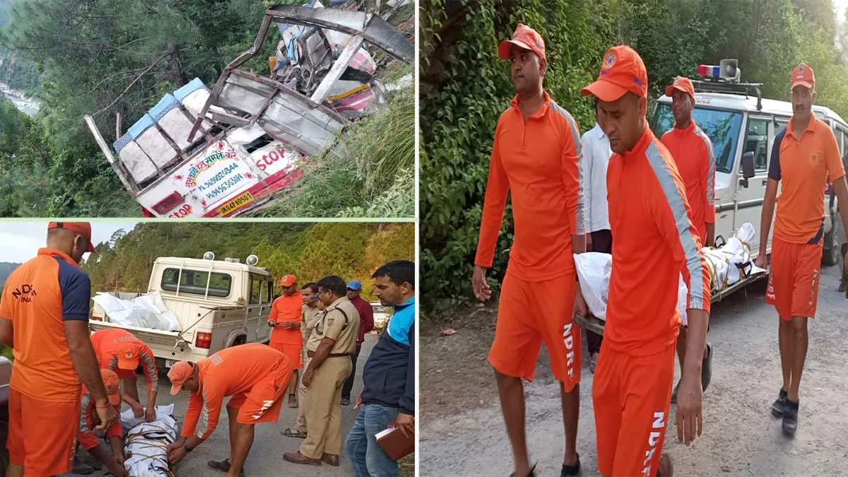 Uttarakhand Accident : मृतकों की संख्या बढ़कर हुई 27, नौ शवों को खाई से निकालना अभी बाकी