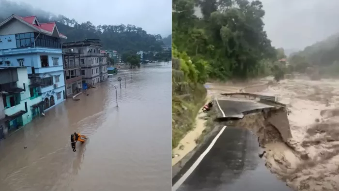 सिक्किम के फ्लैश फ्लड में 14 लोगों की मौत (फाइल फोटो)
